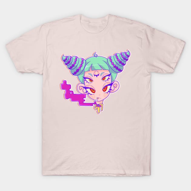 Acid Trip T-Shirt by kuroneko777